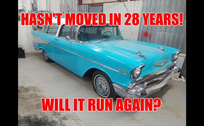 This 1957 Chevy Nomad Has Been In Storage For 28 Years, Can RebelDryver Make It Run And Drive?